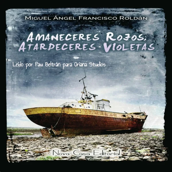 Portada del audiolibro amaneceres rojos